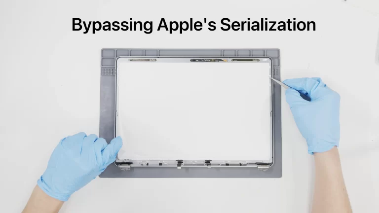Read more about the article M1 MacBook Screen Repair – Bypassing Apple Serialization