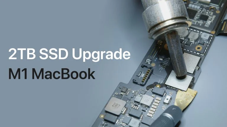 Read more about the article M1 MacBook Storage Upgrade to the highest 2TB capacity!